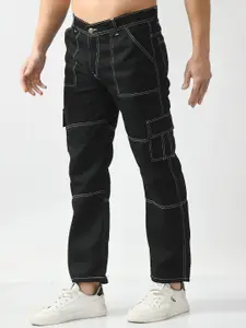 LINARIA Men Classic Regular Fit Mid-Rise Jeans