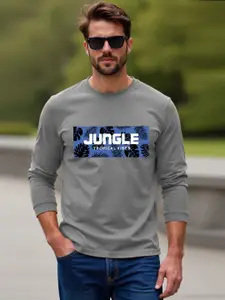 Moda Rapido Men Typography Printed Round Neck Cotton T-shirt