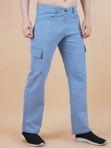 LINARIA Men Classic Relaxed Fit Low Distress Jeans