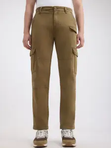 Pepe Jeans Men Straight Fit Mid-Rise Cargos