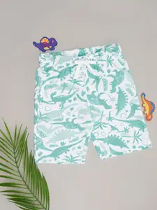Pantaloons Junior Boys Printed Regular Fit Shorts