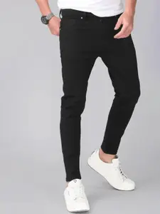 LINARIA Men Classic Slim Fit Mid-Rise Jeans