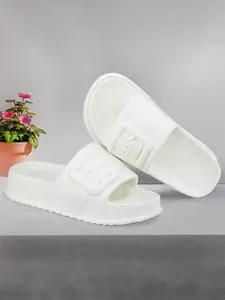 VOKLINE Women EVA Solid Sliders