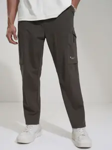 HIGHLANDER Men Slim Fit High-Rise Joggers Trousers