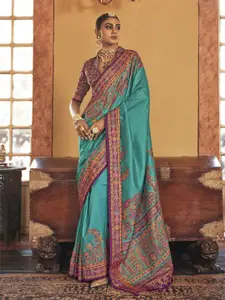 elora Paisley Printed Banarasi Saree