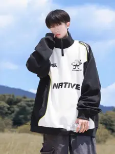 StyleCast Men Typography Tailored Jacket