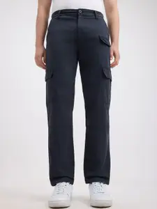 Pepe Jeans Men Straight Fit Cargos Trousers
