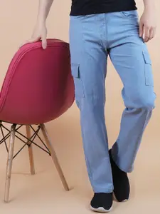 LINARIA Men Classic Mildly Distressed Jeans