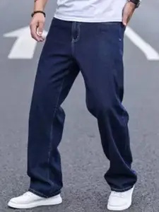 LINARIA Men Regular Fit Mid-Rise Classic Jeans