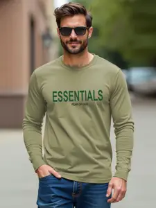 Moda Rapido Men Typography Printed Round Neck Cotton T-shirt