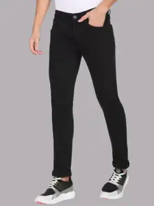 LINARIA Men Classic Mid-Rise Slim Fit Stretchable Jeans