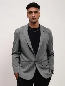 SHOWOFF Notched Lapel Single-Breasted Blazer