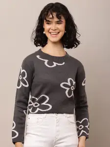 NoBarr Women Floral Printed Pullover