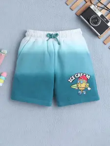 Bumzee Boys Washed Regular Fit Mid-Rise Regular Shorts