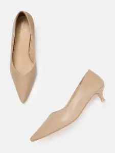 Marc Loire PU Work Kitten Pumps