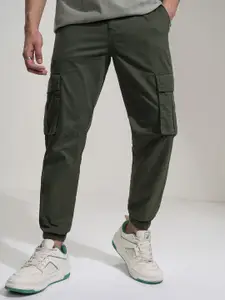 HIGHLANDER Men Solid Cargo Jogger