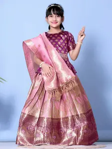 BAESD Girls Ready to Wear Lehenga & Blouse With Dupatta