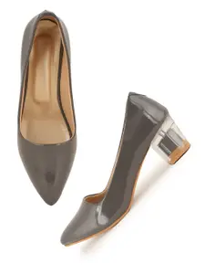 SAPATOS Women Block Heel Pumps