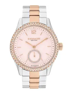 Coach Women Bracelet Style Straps Analogue Automatic Solar Powered Watch 14504536