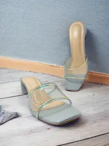 FABBMATE Girls Party Block Heel Sandals