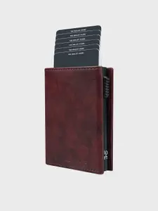 The Wallet Store Men Leather Three Fold Wallet