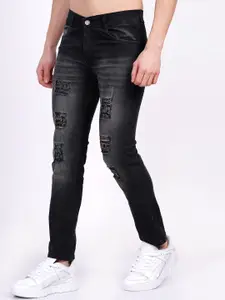 LINARIA Men Classic Tapered Fit Mid-Rise Jeans