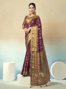 elora Woven Design Zari Designer Paithani Saree