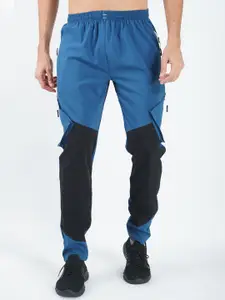 GOTO Men Colorblocked Sports Regular Fit Track Pants