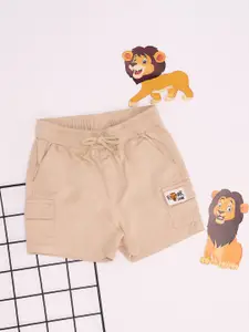 Pantaloons Baby Boys Regular Fit Mid-Rise Cotton Cargo Shorts