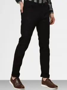 LINARIA Men Classic Mid-Rise Slim Fit Clean Look Stretchable Jeans