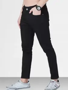 LINARIA Men Classic Tapered Fit Clean Look Cotton Jeans