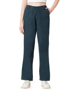 Kraus Jeans Women Straight Fit High-Rise Jeans