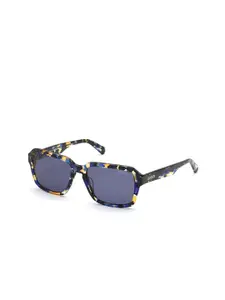 GUESS Women Square Sunglasses with UV Protected Lens GU8224 55 92V