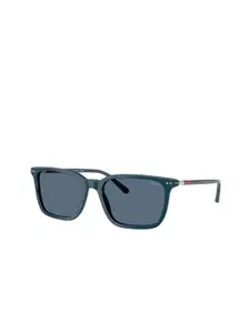 POLO RALPH LAUREN Men UV Protected Blue Lens Pillow Sunglasses - 0PH422654658056
