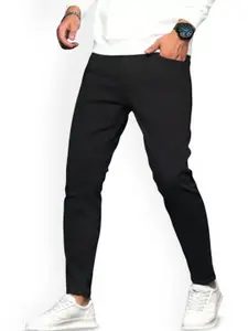 LINARIA Men Classic Regular Fit Mid-Rise Cotton Jeans
