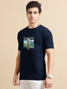 Enciger Men Printed Pockets T-shirt