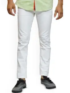 LINARIA Men Classic Slim Fit Low Distress Jeans