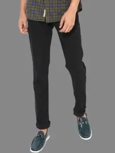 LINARIA Men Classic Slim Fit Mid-Rise Jeans