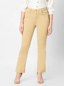 Kraus Jeans Women Flared High-Rise Jeans