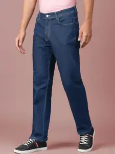 LINARIA Men Classic Relaxed Fit Low Distress Jeans