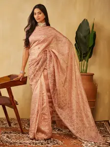 kasee Floral Embroidered Saree