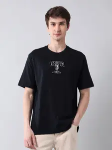 U.S. Polo Assn. Denim Co. Men Brand Logo Printed T-shirt