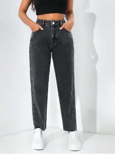 BAESD Women Mom Fit Mid-Rise Comfort Stretchable Jeans