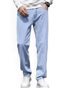 LINARIA Men Classic Relaxed Fit Mid-Rise Jeans