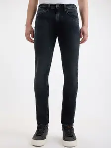Pepe Jeans Men Chinox Slim Fit Light Fade Mid-Rise Stretchable Jeans