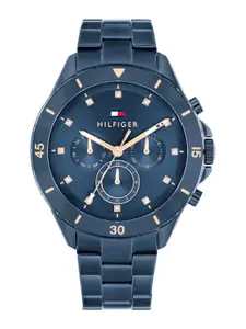 Tommy Hilfiger Women Dial & Stainless Steel Bracelet Style Straps Analogue Watch TH1782743