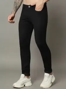 LINARIA Men Classic Slash Knee Stretchable Jeans