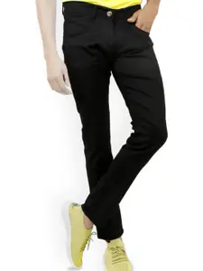 LINARIA Men Classic Slim Fit Mildly Distressed Jeans