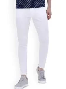 LINARIA Men Classic Slim Fit Low Distress Jeans