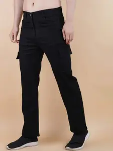 LINARIA Men Classic Mid-Rise Cargo Styles Jeans